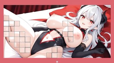 Blonde Gyaru Cosplay Sister Destroyed By Big Tits Paizuri Hentai Ecchi Nun Sex