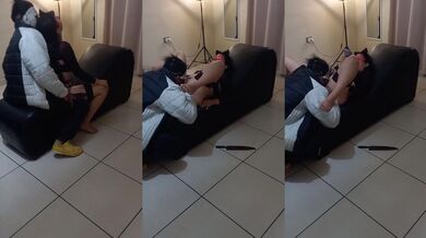 Halloween Babysitter Destroyed Gushing Choked By Big Dick College Latina