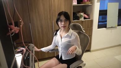 My Secretary Warns Boyfriend About Culo Enorme Cabalgando Casero