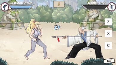 Cartoon Porn Game Playthrough Destroyed By Big Tits And Big Dick