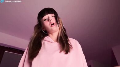 My Stepsister Helped Me Relax With Sloppy Blowjob and Doggystyle Orgasm Load Moaning