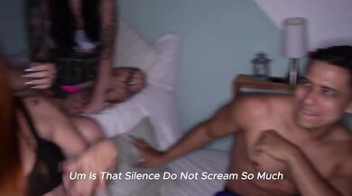 Truth or Dare Game Destroyed Into Steamy Amateur Latina MILF Orgy