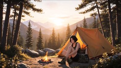 Sergeant Destroyed Major’s Daughter In Forest Tent Campfire Story