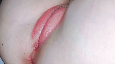 Veiny cock destroyed tight pussy until she squirts gushing creampie in college