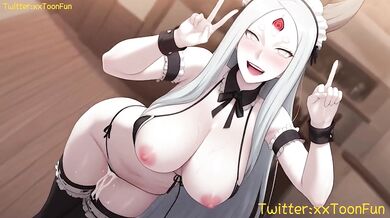 Kaguya Otsutsuki Coffee Maid Destroyed By Lord Rough Sex Blowjob Handjob Cumshot