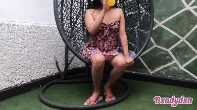 Hot Latina Big Ass Destroyed Gushing Choked In Floral Dress