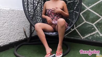 Hot Latina Big Ass Destroyed Gushing Choked In Floral Dress