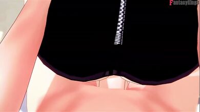 Tinkerbell Hentai POV Destroyed On Beach With Big Ass And Big Tits