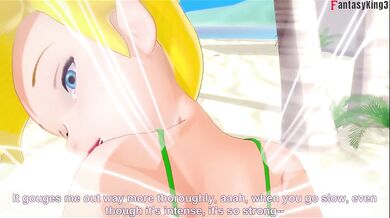 Tinkerbell Hentai POV Destroyed On Beach With Big Ass And Big Tits