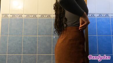Hot Latina With Big Ass Destroyed Me In A Sex Shower
