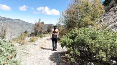 Step Mom Big Ass Latina Milf Destroyed Hiking Mountain Sex
