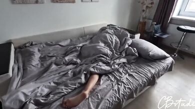 Stepdaddy fuck me while mom not home cowgirl riding choked creampie