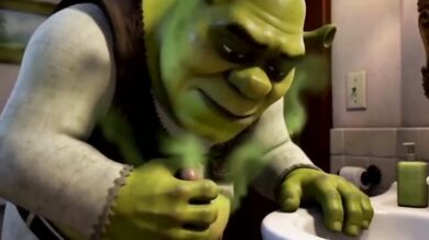 Shrek x Rapunzel First Time Blowjob Done Raw Cartoon Sex
