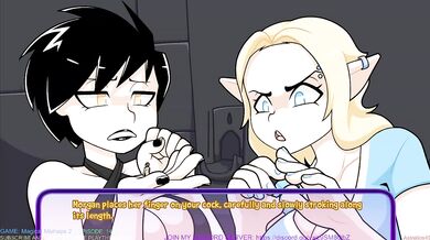 Giantess Growth Magic Destroyed Tiny College Romance Cartoon
