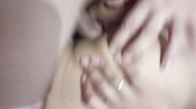 My Brazilian Neighbor Climaxed Cum Dripping From Her Choked Ass