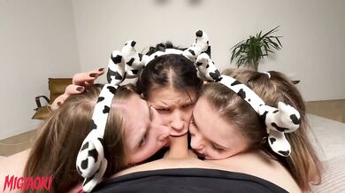 Big Ass Foursome Destroyed My Ass To Mouth And Choked My Dick