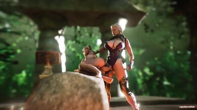 Blender Futa Mortal Kombat Compilation Destroyed Gushing Jade Sindel Sonya Blade Choked