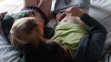 Scheduled Sex We Lay Together Until The Mood Showed Up With Missionary Creampie And Blended Orgasm Cuddling Slow Romantic Kissing