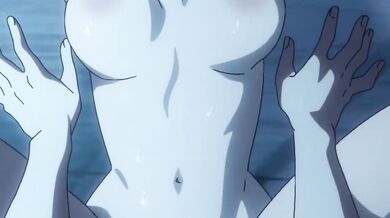 Reze's Big Tits Bounced as Denji Destroyed Her Wet Cunt Choking Moans on the Cold Floor