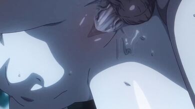Reze's Big Tits Bounced as Denji Destroyed Her Wet Cunt Choking Moans on the Cold Floor