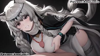 Arknights Pramanix Magallan Big Tits Blowjob Cumshot Hentai Comic Animation Exclusive