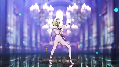 MMD Aglaea BLACKPINK JUMP Destroyed Gushing Choked Amateur Big Ass Big Tits HD Porn Hentai