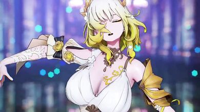 MMD Aglaea BLACKPINK JUMP Destroyed Gushing Choked Amateur Big Ass Big Tits HD Porn Hentai