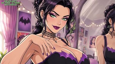 Halloween Cosplay Cartoon Horny Girl Perfect Ass Destroyed By Grok AI Animation