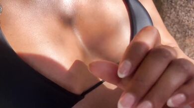 Beach Public Cum On Tits Double Cum Gushing Choked Exclusive