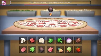 Tony's Wife Maria Gives Anon a Public Blowjob at the Pizza Shop During Gameplay