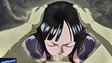 Nico Robin Destroyed Green Goblin Cumshot FMM Threesome AI Cartoon Exclusive