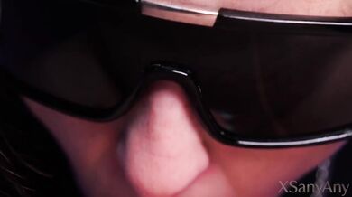Extreme Macro Blowjob ASMR Bridle Licks Slow Sucking Explosive Cumshot