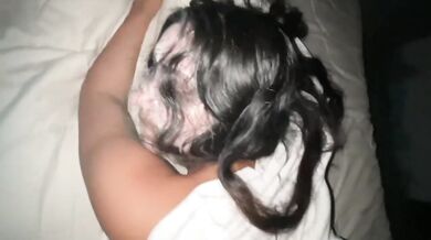 Halloween Latina Gushes From Anal Facefuck While Spitting Cum