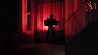SophiaMayy Destroyed in Amsterdam Red Light District Stripper VIP Room Solo Tease