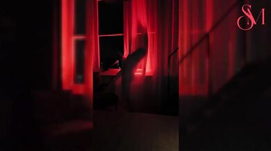 SophiaMayy Destroyed in Amsterdam Red Light District Stripper VIP Room Solo Tease
