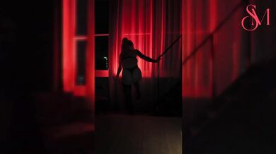 SophiaMayy Destroyed in Amsterdam Red Light District Stripper VIP Room Solo Tease