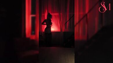 SophiaMayy Destroyed in Amsterdam Red Light District Stripper VIP Room Solo Tease
