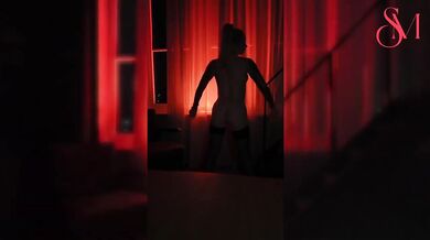 SophiaMayy Destroyed in Amsterdam Red Light District Stripper VIP Room Solo Tease