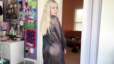 Hot Lingerie Try On Halloween Costume Choked Gushing