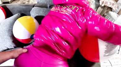 Dominant Milf In Pink Down Jacket Destroyed With Beachball Frenzy Gushing Choked Deepthroat Reverse Cowgirl Triple Cum
