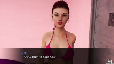 Lust Theory Gameplay Destroyed With Big Tits MILF Cartoon