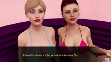 Lust Theory Gameplay Destroyed With Big Tits MILF Cartoon