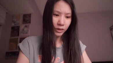 Cute Asian Girl Waiting Destroyed By Stuttering Choked ASMR Fetish