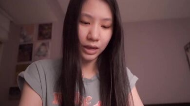 Cute Asian Girl Waiting Destroyed By Stuttering Choked ASMR Fetish