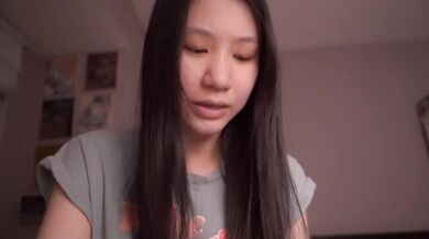 Cute Asian Girl Waiting Destroyed By Stuttering Choked ASMR Fetish