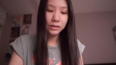 Cute Asian Girl Waiting Destroyed By Stuttering Choked ASMR Fetish