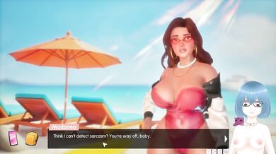 Destroyed Gushing Big Tits Anime Hentai Beach Gameplay