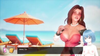 Destroyed Gushing Big Tits Anime Hentai Beach Gameplay