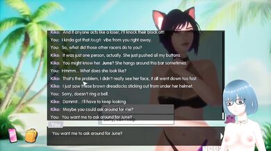Destroyed Gushing Big Tits Anime Hentai Beach Gameplay