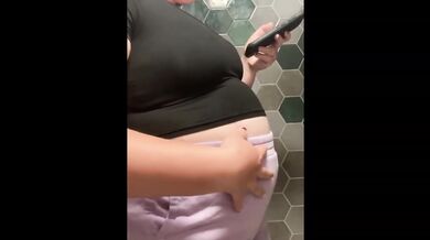 Water Enema Destroyed Gushing Choked Anal Belly Inflation